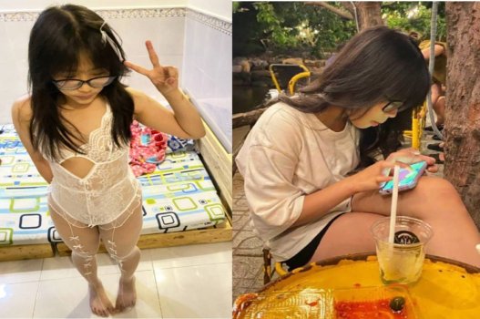 Bảo em mặc sexy để cảm giác đụ sướng hơn