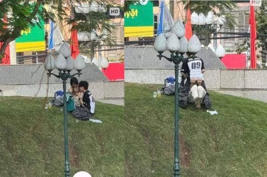 Phá nhau ở công viên Bắc Ninh phê tận mây